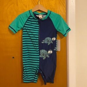 TOmmy Bahama NWT size 2 zippered swim romper